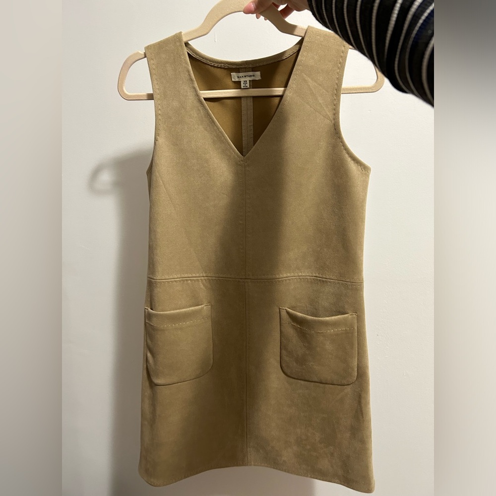 Max Studio suede dress